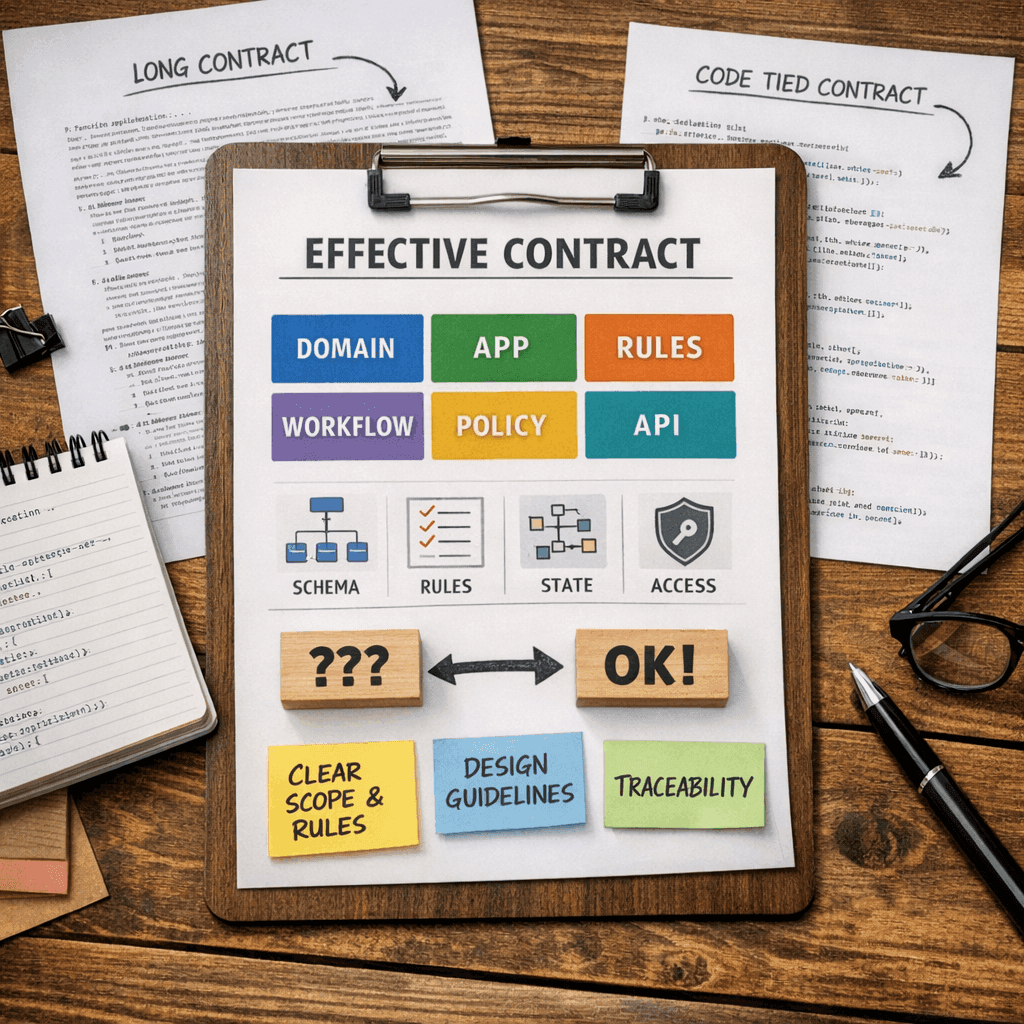Contract tốt không cần dài, contract tốt cần khóa được quyết định nào