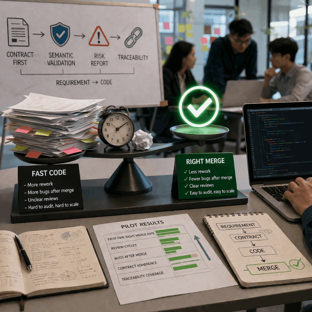 Muốn đưa Midi Coder vào tổ chức, hãy đổi tiêu chí từ code nhanh sang merge đúng