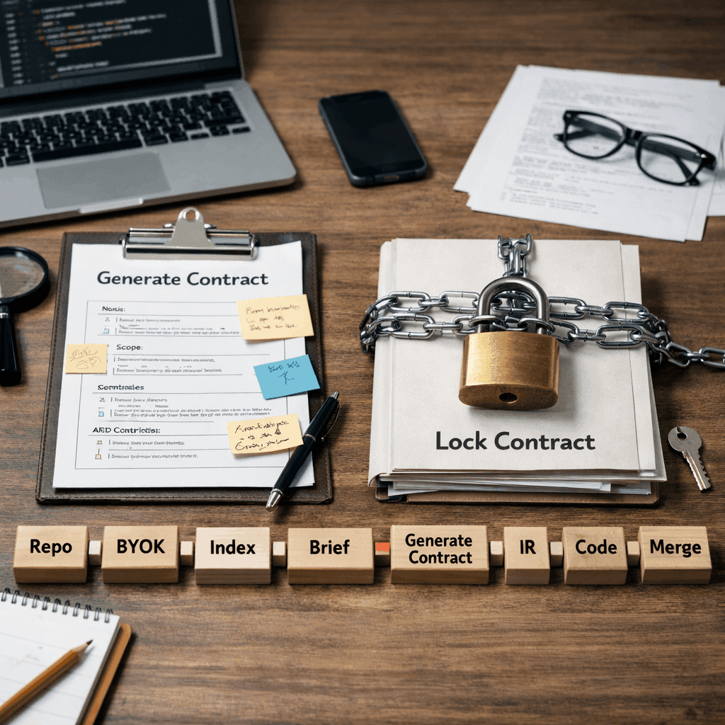 Generate Contracts rồi Lock Contract: đâu là hai bước sống còn nhất
