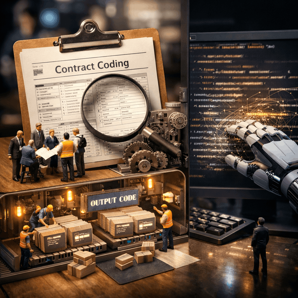 Khi nào Contract Coding phù hợp hơn việc để AI sửa thẳng mã nguồn?