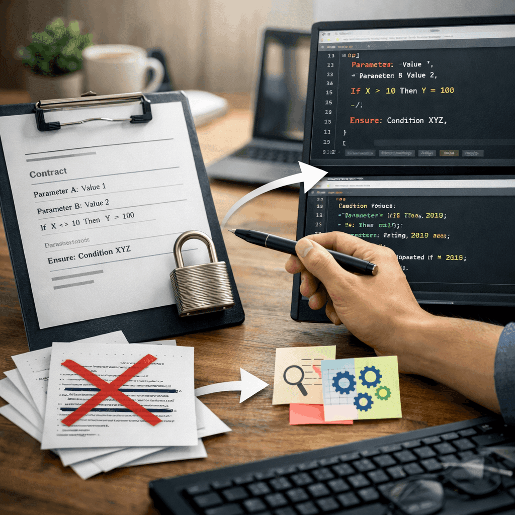 Cách hiểu đúng câu nói: contract lock rồi thì code phải khớp